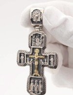 Крест из серебра 925 пробы