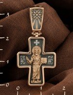 Крест из золота 585 пробы