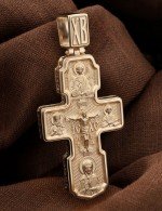 Крест из золота 585 пробы