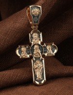 Крест из золота 585 пробы