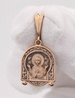 Образок из золота 585 пробы