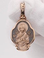 Образок из золота 585 пробы