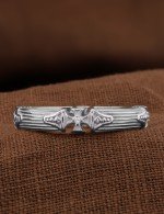 Кольцо из белого золота 585 пробы с бриллиантами