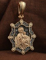 Образок из золота 585 пробы