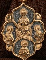 Образок из золота 585 пробы