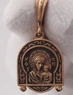 Образок из золота 585 пробы
