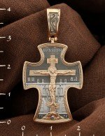 Крест из золота 585 пробы