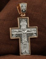 Крест из золота 585 пробы