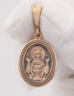 Образок из золота 585 пробы