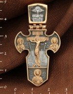 Крест из золота 585 пробы