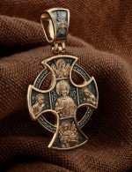 Крест из золота 585 пробы