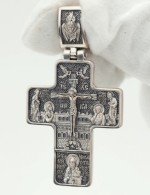 Крест из серебра 925 пробы