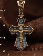 Крест из золота 585 пробы