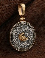 Образок из золота 585 пробы