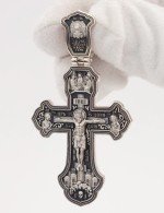 Крест из серебра 925 пробы