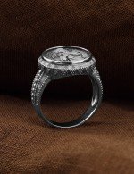 Кольцо из белого золота 585 пробы