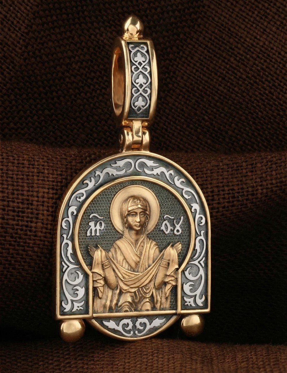 Образок из золота 585 пробы