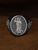 Кольцо из белого золота 585 пробы