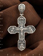 Крест из серебра 925 пробы