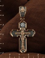 Крест из золота 585 пробы