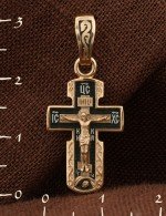 Крест из золота 585 пробы