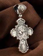 Крест из серебра 925 пробы