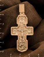 Крест из золота 585 пробы