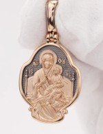 Образок из золота 585 пробы