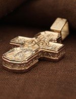 Крест из золота 585 пробы