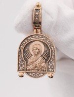 Образок из золота 585 пробы