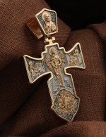 Крест из золота 585 пробы