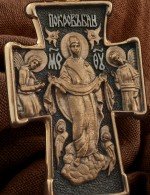 Крест из золота 585 пробы