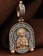 Образок из золота 585 пробы