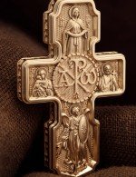Крест из золота 585 пробы