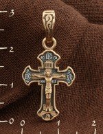 Крест из золота 585 пробы