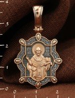 Образок из золота 585 пробы