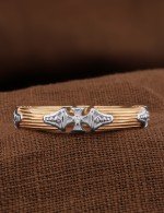 Кольцо из золота 585 пробы с бриллиантами