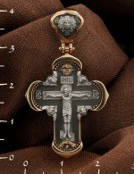 Крест из золота 585 пробы