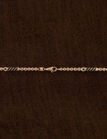 Цепь из золота 585 пробы с эмалью
