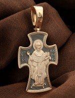 Крест из золота 585 пробы