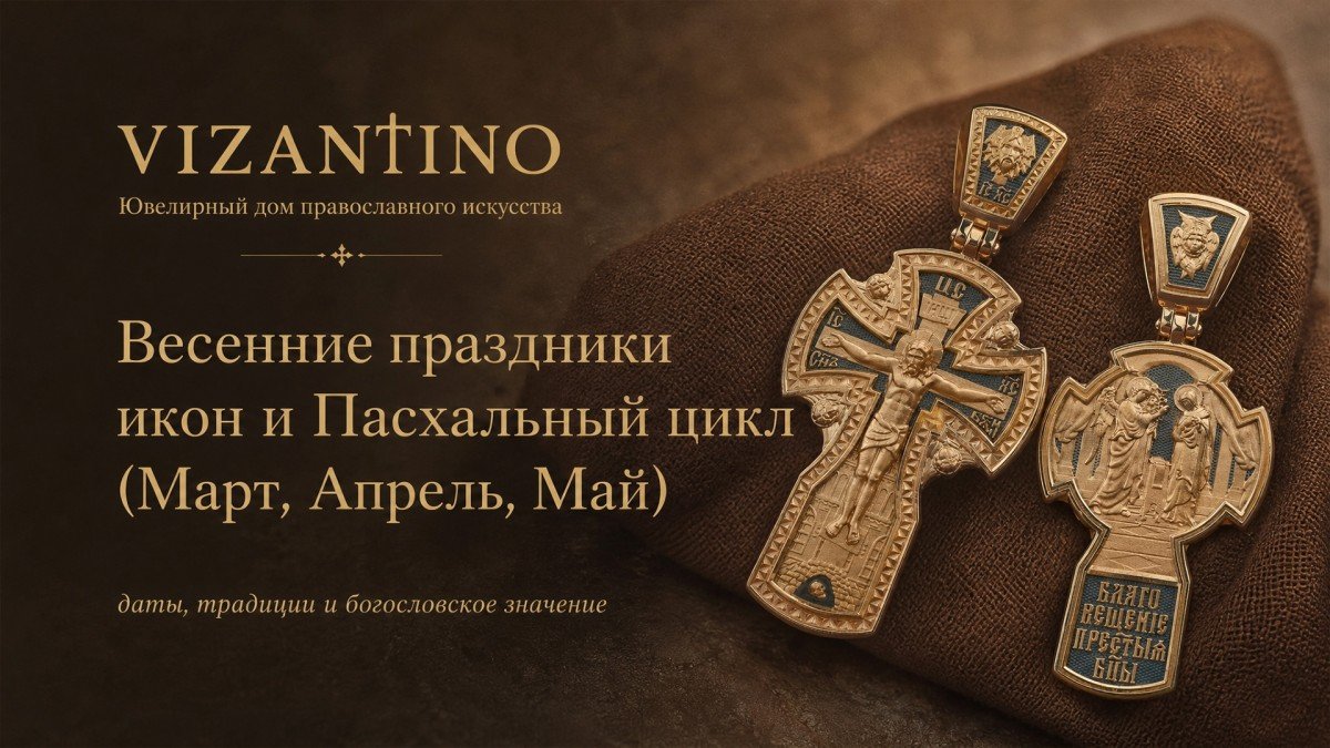 Весенние праздники икон и Пасхальный цикл (Март, Апрель, Май): даты, традиции и богословское значение