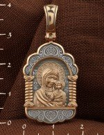 Образок из золота 585 пробы