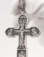 Крест из серебра 925 пробы