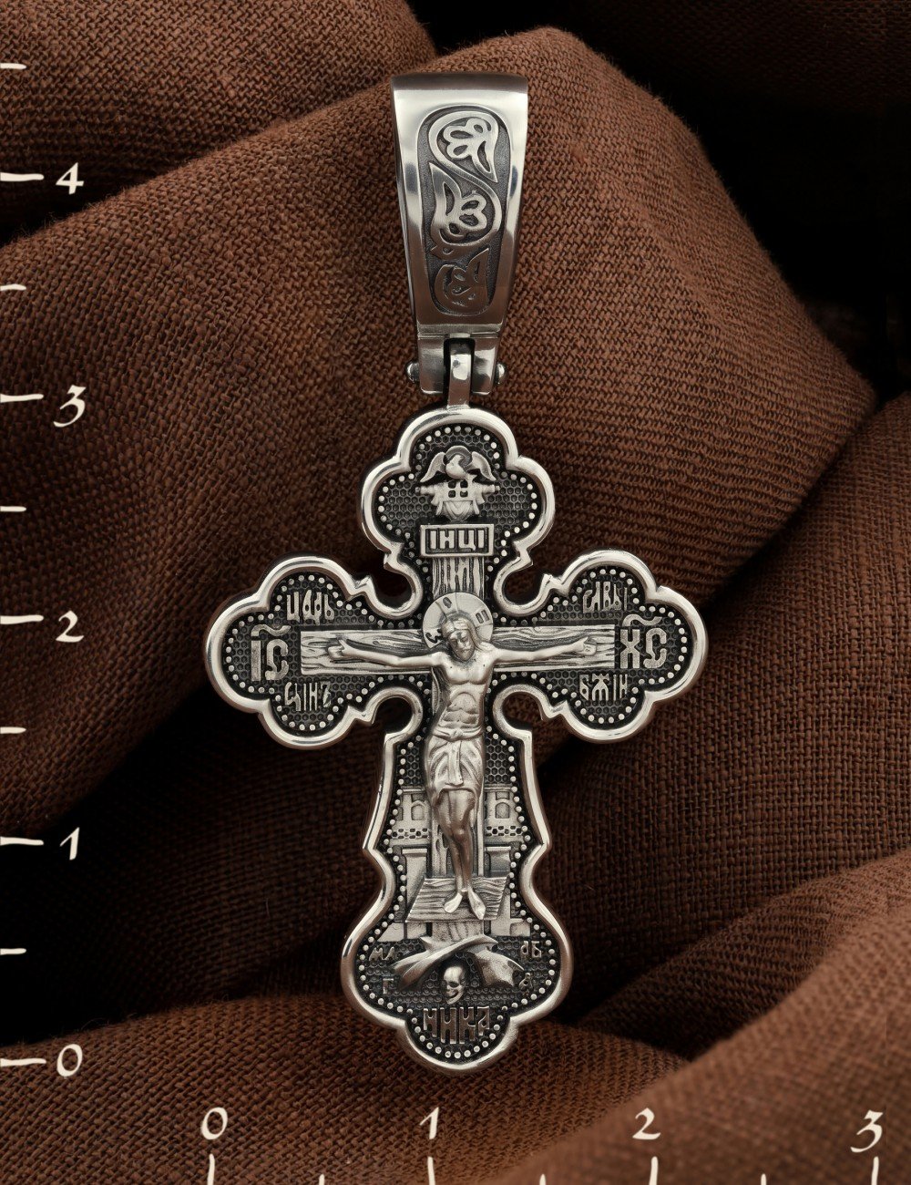 Крест из серебра 925 пробы