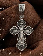 Крест из серебра 925 пробы
