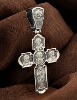Крест из серебра 925 пробы