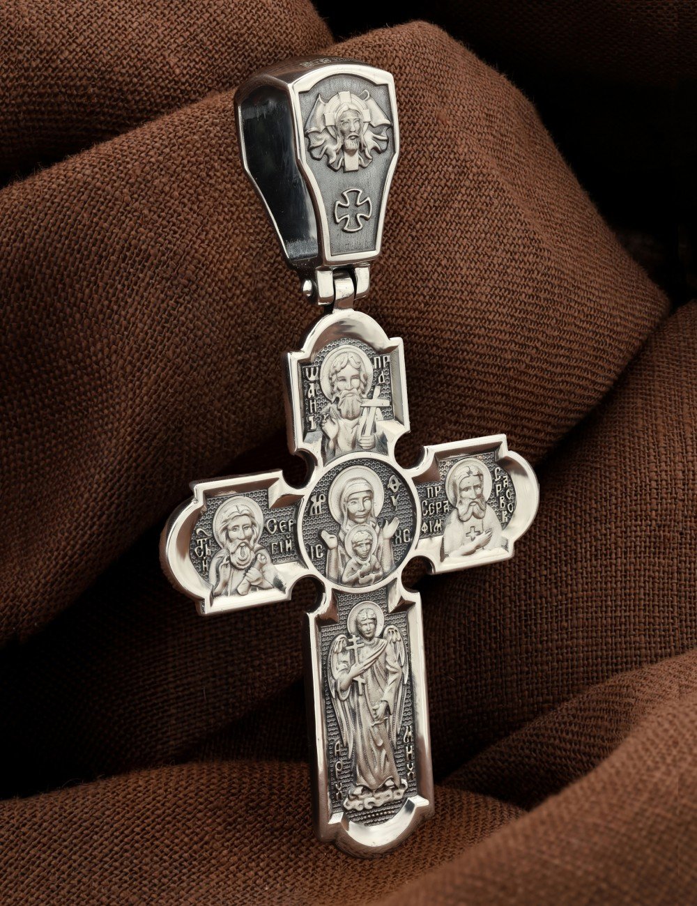 Крест из серебра 925 пробы