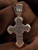 Крест из серебра 925 пробы