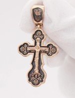 Крест из золота 585 пробы