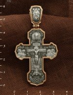 Крест из золота 585 пробы
